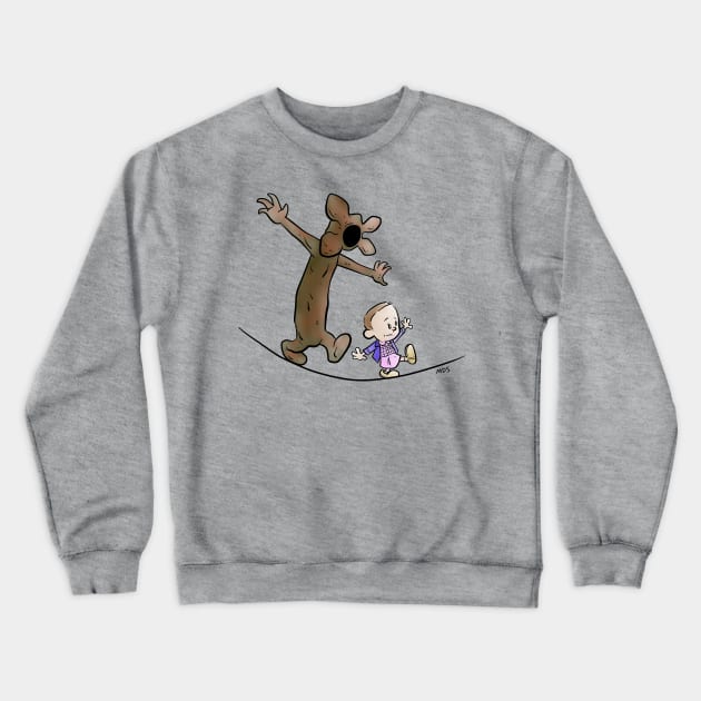 Tight Rope Crewneck Sweatshirt by mattsinor